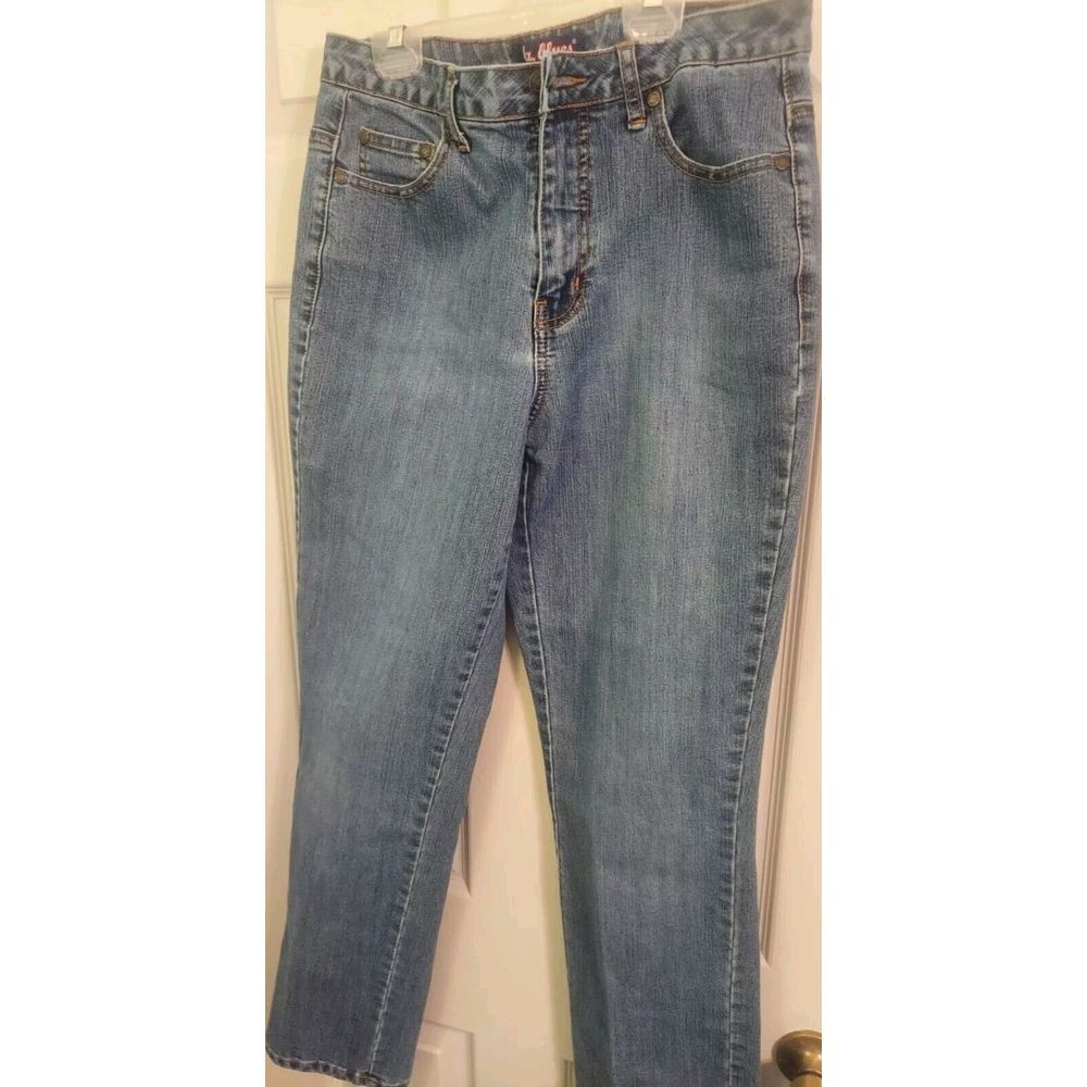 L.A.‎ Blues Women's Stretch Straight Jeans Size 6 Stretch Light Wash